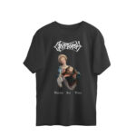 death metal oversized t shirt | both sides