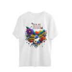 yun hi chala chal oversized t shirt | heart shaped
