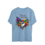 yun hi chala chal oversized t shirt | heart shaped