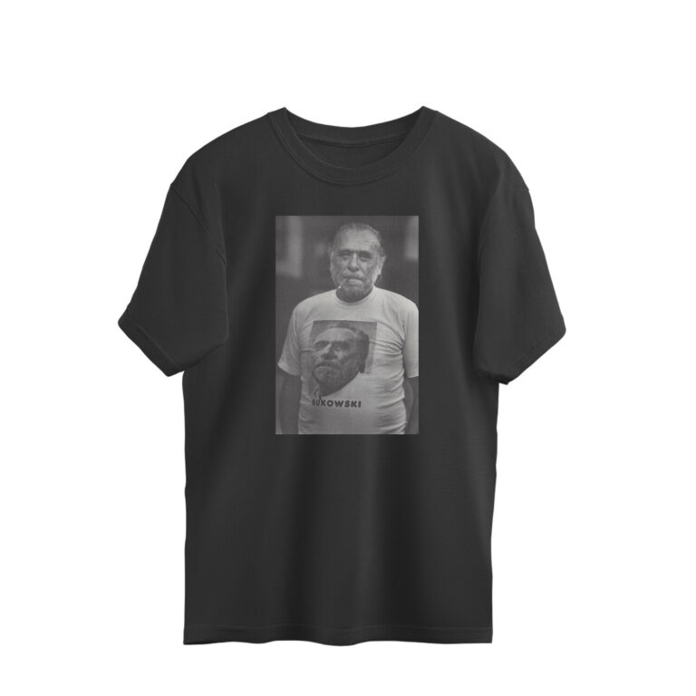 bukowski wearing bukowski oversized t shirt