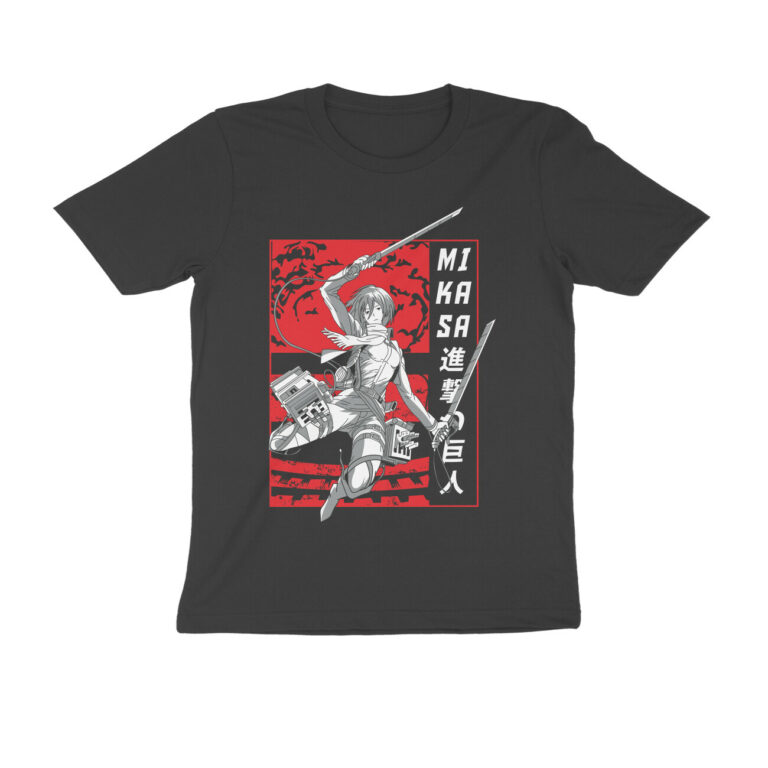 attack on titans t shirt | mikasa