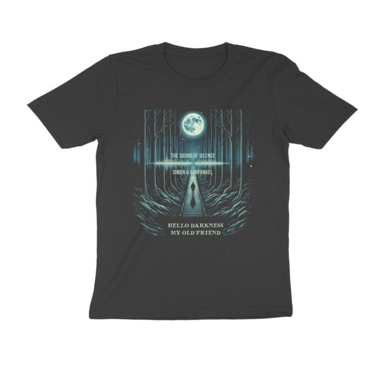 sound of silence t shirt | simon & garfunkel