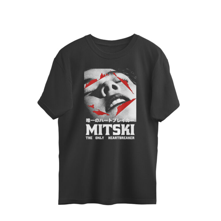 mitski oversized t shirt | the only hearbreaker