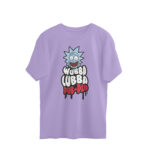 rick and morty oversized t shirt | wubba lub dub