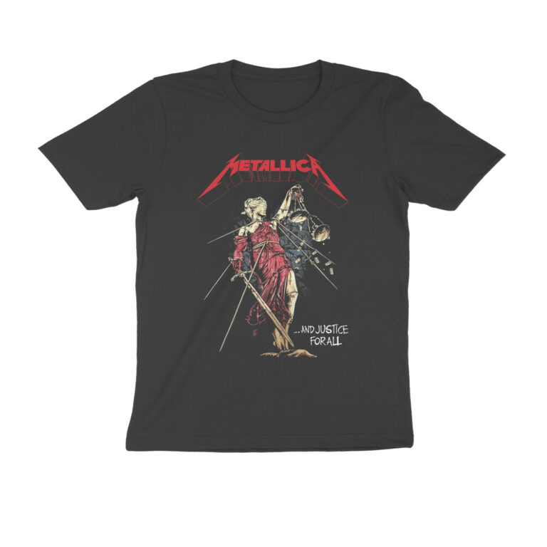 metallica t shirt | and justice vintage lucky size , s