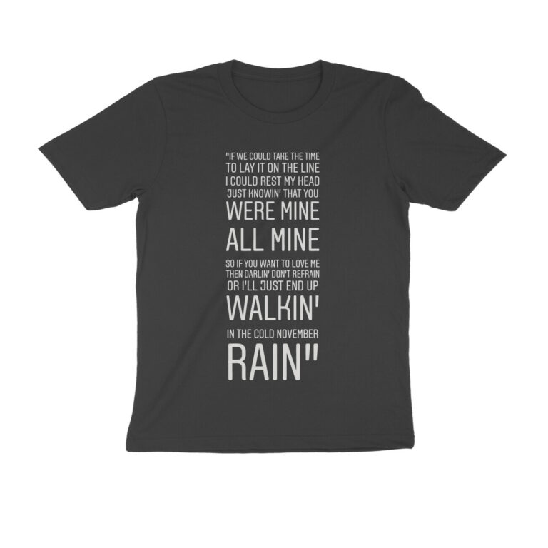guns n roses t shirt (both sides) | november rain