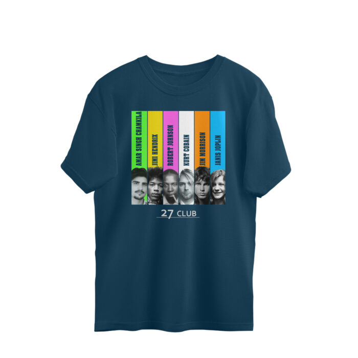 amar singh chamkila oversized t shirt | 27 club