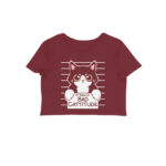 cat crop top | bad cattitude
