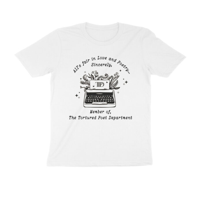 ttpd t shirt | all is fair in love and poetry