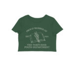swiftie crop top | proud member of ttpd