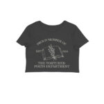 swiftie crop top | proud member of ttpd
