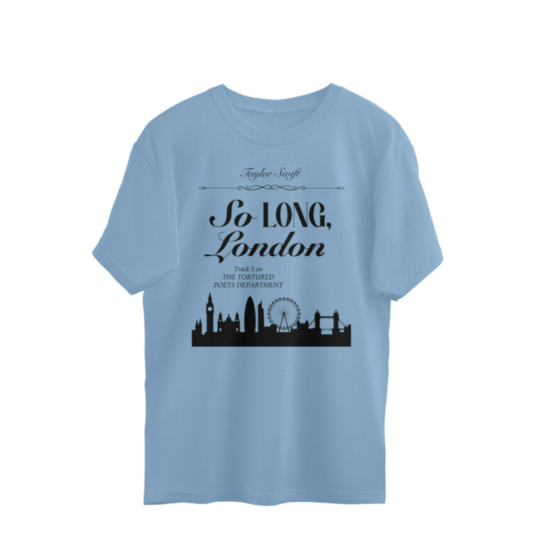 swiftie oversized t shirt | so long, london