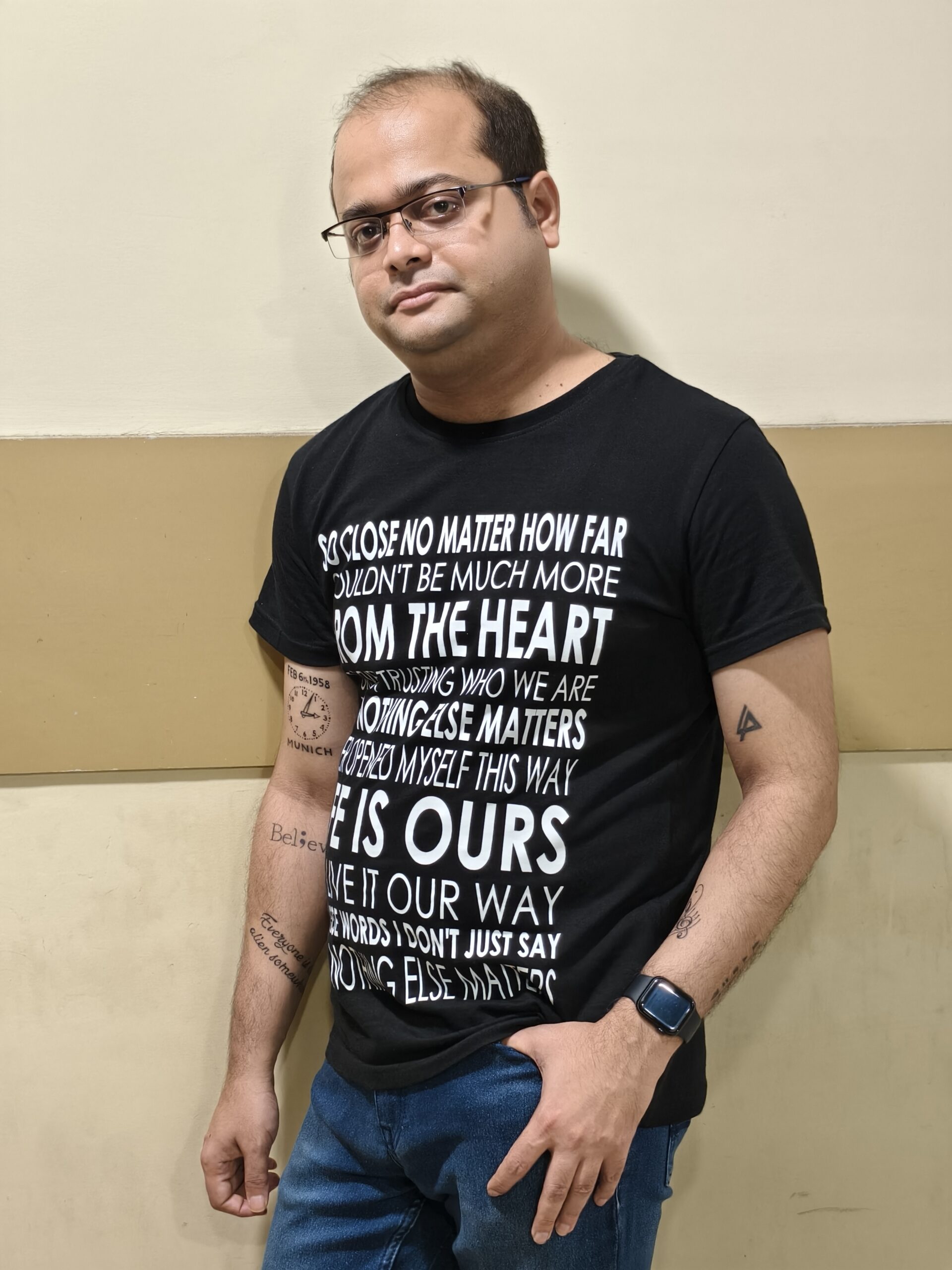 metallica t shirt | nothing else matters lyrics