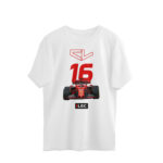 formula one oversized t shirt | charles leclerc