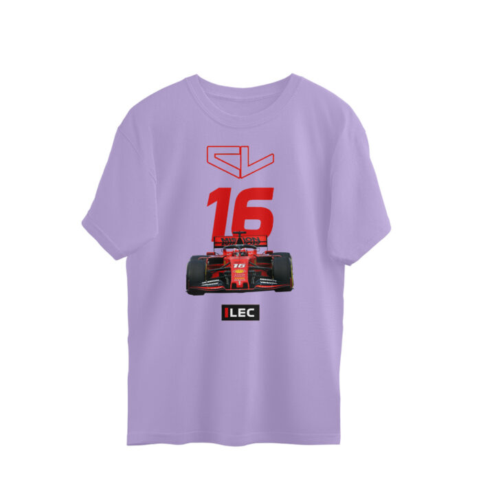 formula one oversized t shirt | charles leclerc