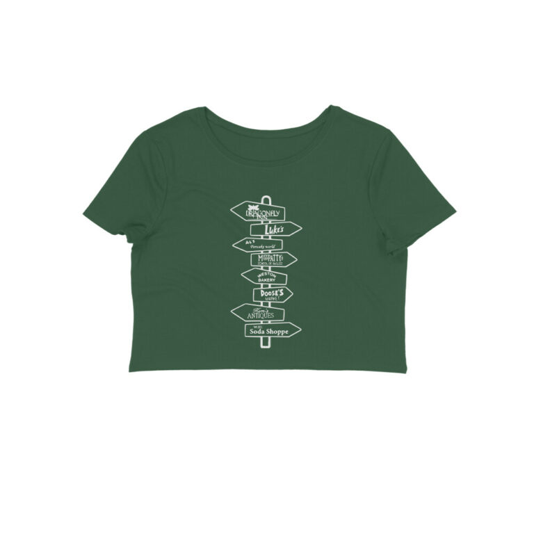 gilmore girls crop top | sign board