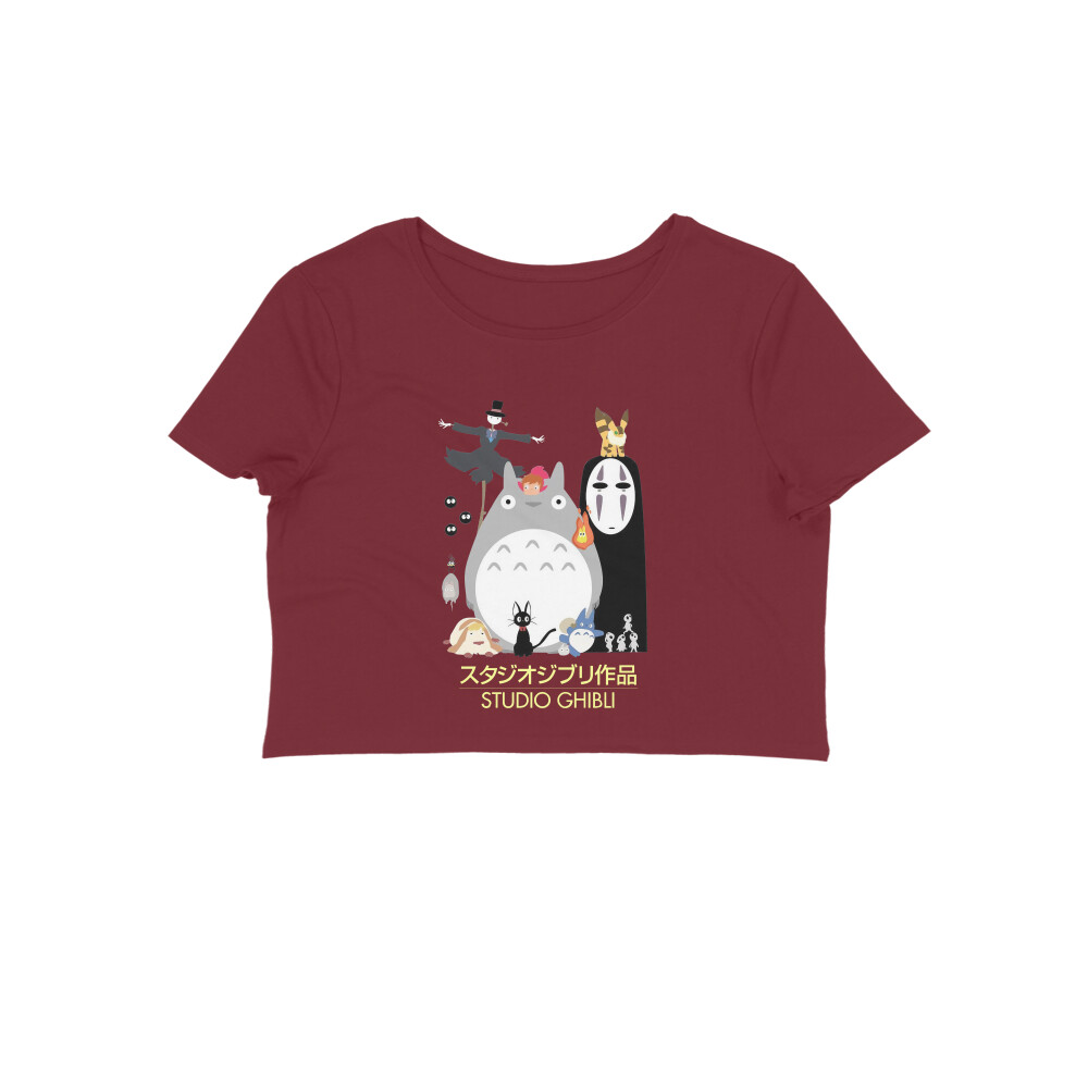 front-6637b303a3250-Maroon_L_Women_Crop_Top.jpg studio ghibli crop top | characters