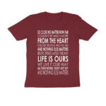 metallica t shirt | nothing else matters lyrics