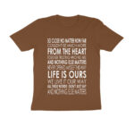 metallica t shirt | nothing else matters lyrics