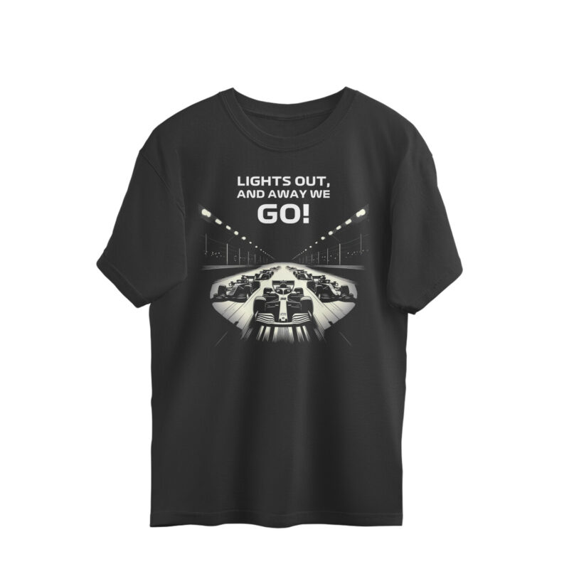 formula one oversized t shirt | away we go