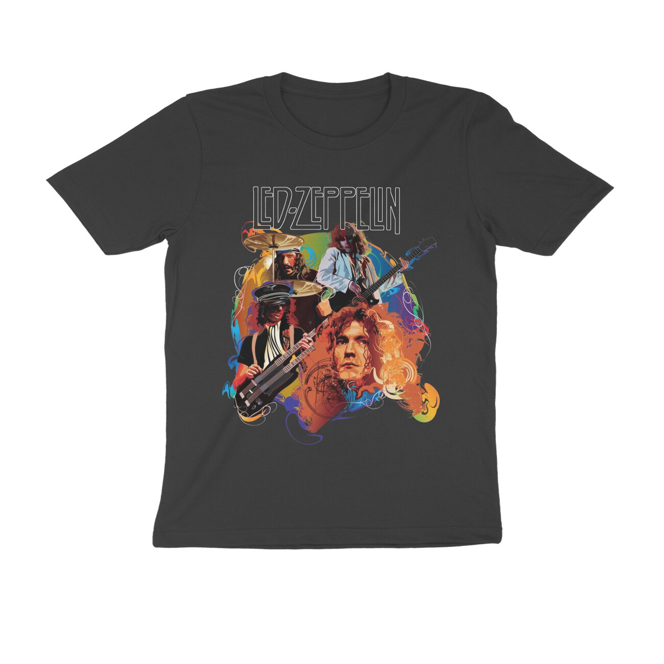 front-664725018784b-Black_S_Men_Round.jpg led zeppelin t shirt | band members