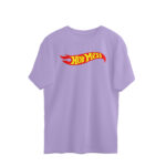 twisted branded oversized t shirt | hot mess