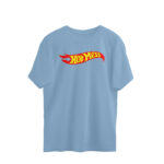 twisted branded oversized t shirt | hot mess