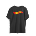 twisted branded oversized t shirt | hot mess