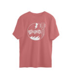 aerosmith oversized t shirt | circular design