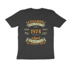 50th birthday t shirt (both sides printed)