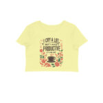 swiftie crop top | i am so productive