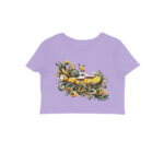 the beatles crop top | yellow submarine (art nouveau)