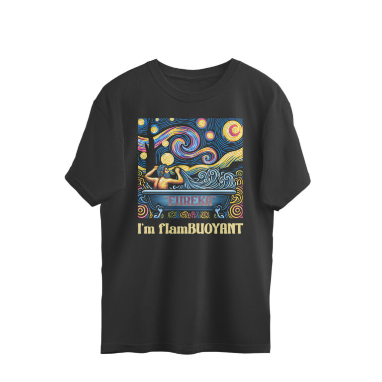 art and science oversized t shirt | flamboyance force