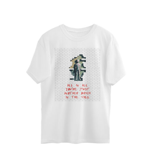 pink floyd oversized t shirt | another brick in the wall