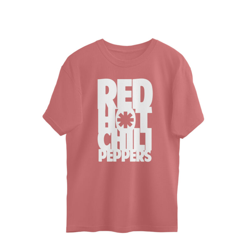 red hot chilli peppers oversized t shirt