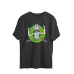 rick and morty oversized t shirt | peace among worlds