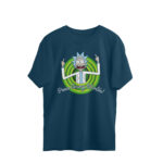 rick and morty oversized t shirt | peace among worlds