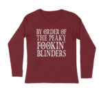 peaky blinders full sleeves t shirt | by the order of