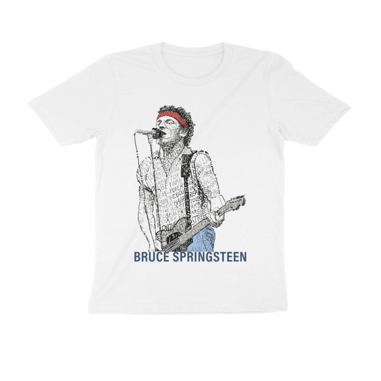 bruce springsteen t shirt | word art
