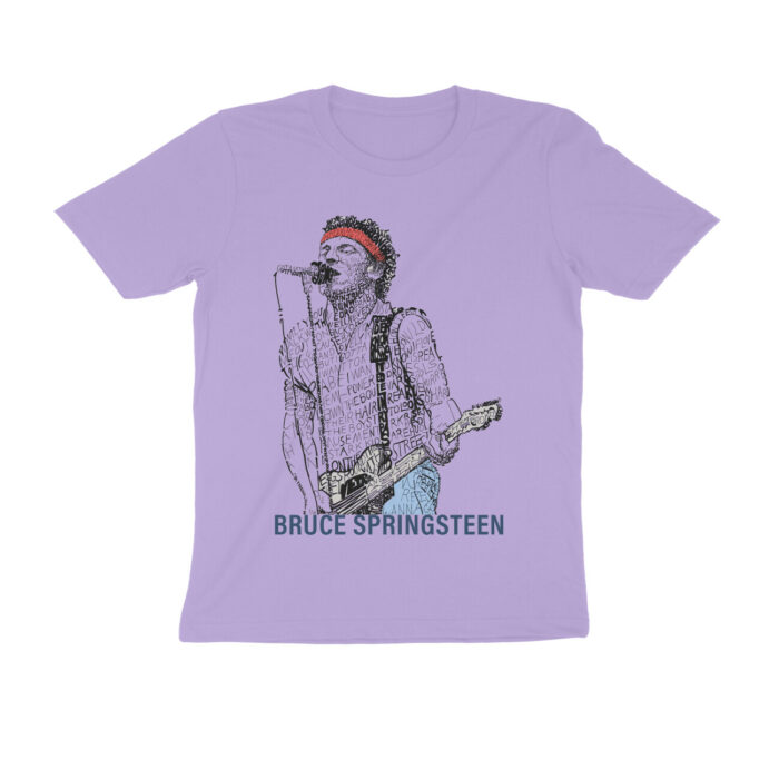 bruce springsteen t shirt | word art