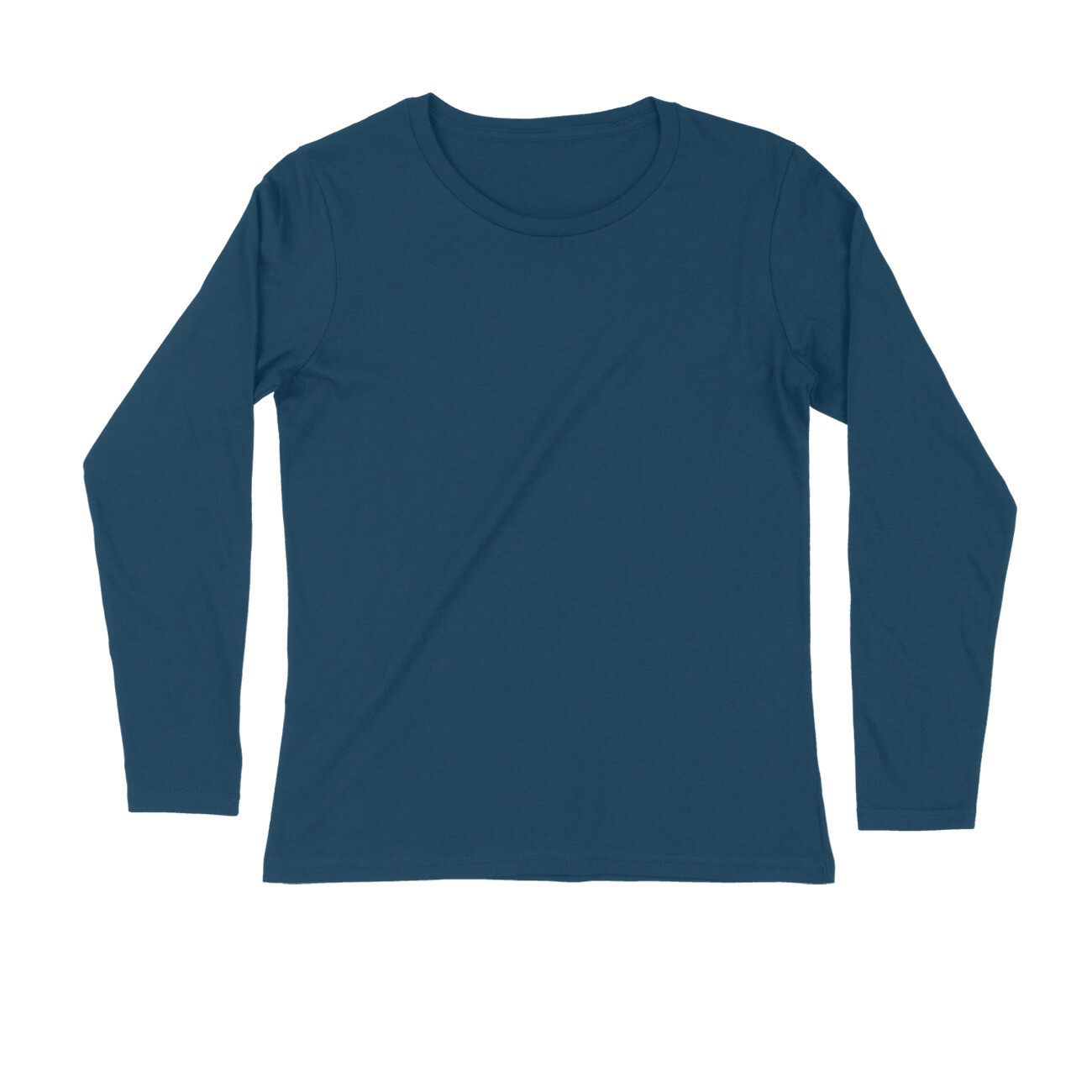front-6665db945dae5-Navy_Blue_2XL_Men_Round_Long_Sleeves.jpg wittee full sleeves t shirt | no print