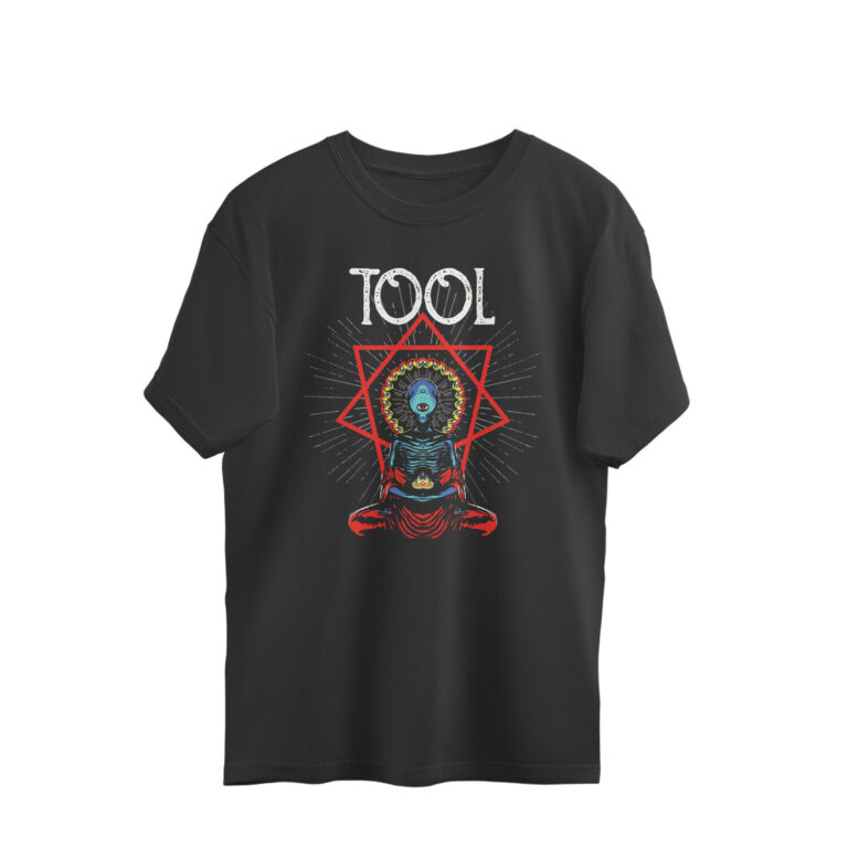 prog metal band oversized t shirt