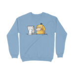 psyduck computer meme sweatshirt
