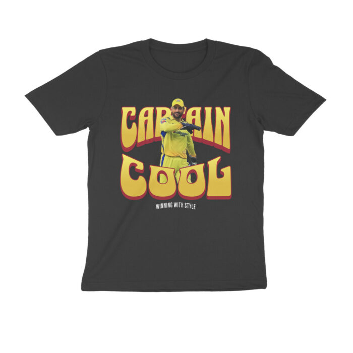 ms dhoni t shirt | captain cool