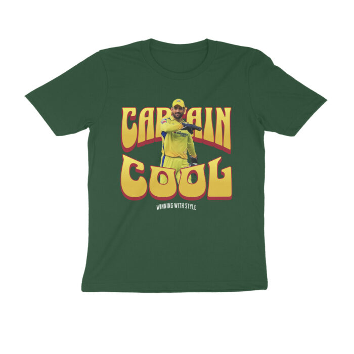 ms dhoni t shirt | captain cool