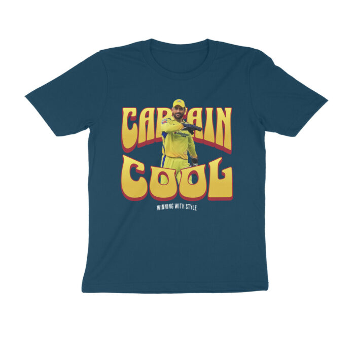 ms dhoni t shirt | captain cool