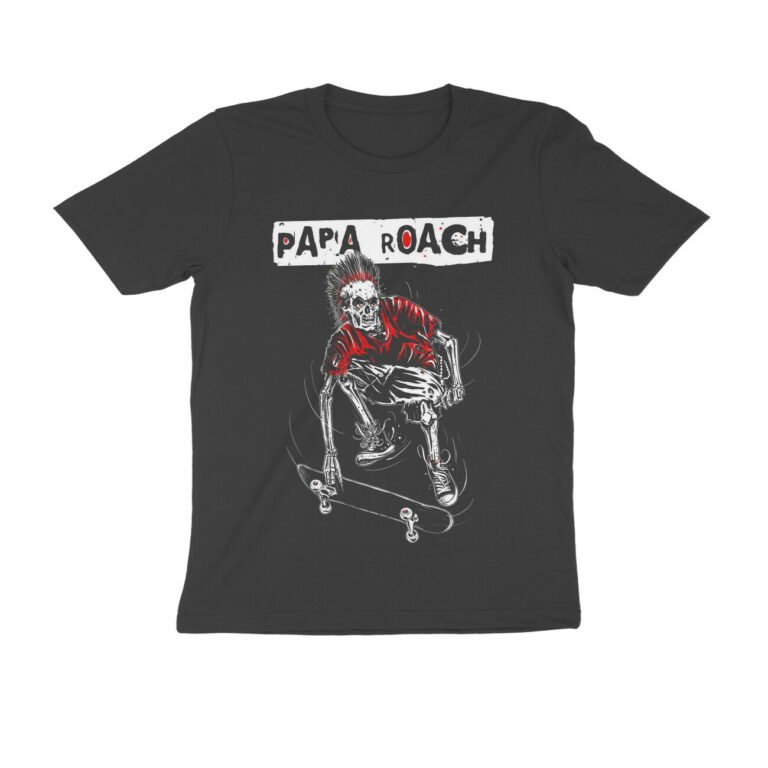 papa roach t shirt | skater skull