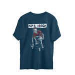 papa roach oversized t shirt | skater skull