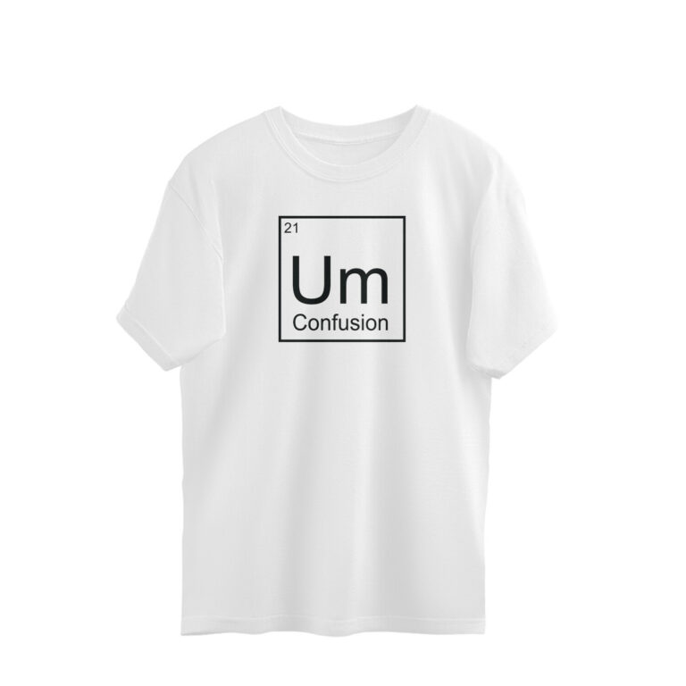 um confusion oversized t shirt