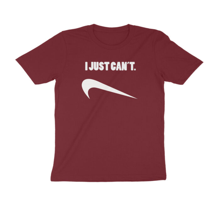 i just can't t shirt | dark colors